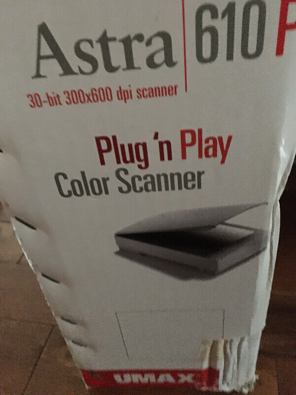 Umax imprimante scanneur Astra 610P plug and Play Color Scanner dans Appareils électroniques  à Longueuil/Rive Sud - Image 2