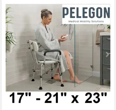 PELEGON PADDED SHOWER CHAIR, View more