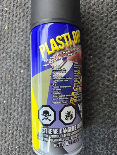 Plasti Dip Black Rubber Coating Spray Can, View more