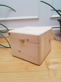 Pine Wood Box (Made Recently)