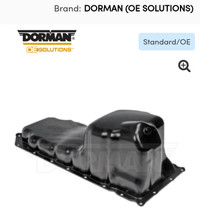Oil pan and gasket for 2009 Dodge Ram 1500