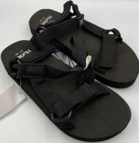 NEW Size 8 HURLEY Women's Black Sandals