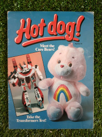 Rare Vintage Hot Dog Magazine by Scholastic 1985