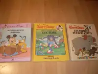 Livre Walt Disney Lot 15$ ou 7$ chacun