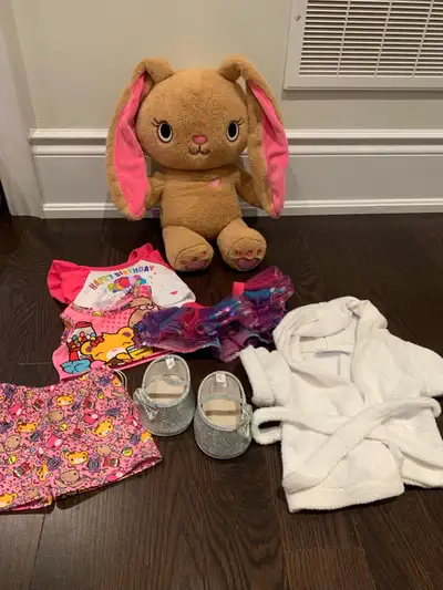 Build a bear workshop rabbit In mint great condition