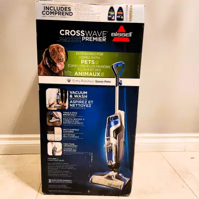 BISSELL CrossWave Premier Wet/Dry – Vacuum & Mop Combo, Pet, View more