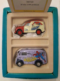 Vintage Corgi Spiderman Dinky cars