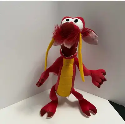 DISNEY MUSHU Plush doll Mulan stuffed animal. Approximately 15” tall. Excellent condition. No rips s...