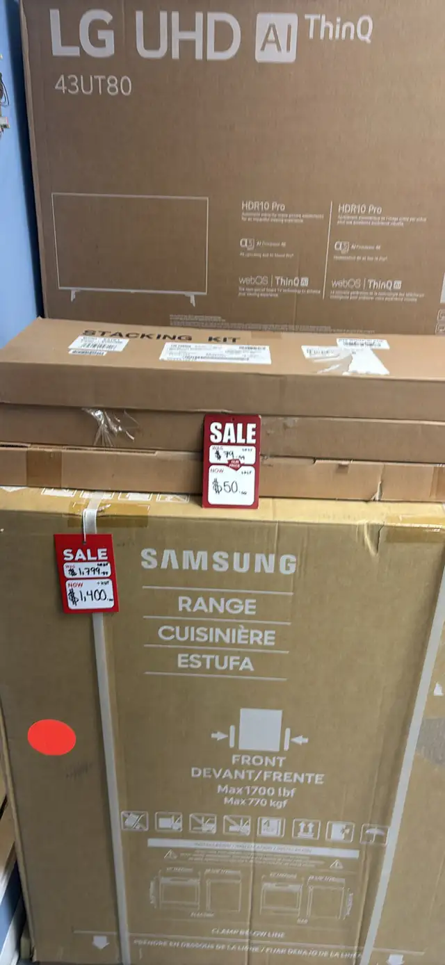 LG “27” Stacking Kit for Front Load LG Washer/Dryer on Sale‼️  in Washers & Dryers in Norfolk County - Image 3