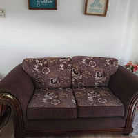 FREE: Bohemian Style Loveseat Couch in Great Condition