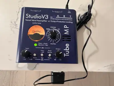 ART Studio V3 Tube Mic Preamp – Warm Tube Sound, View more
