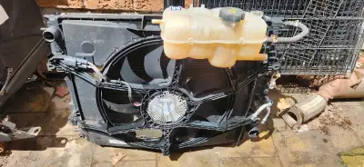 2014-2018 ecodiesel radiator AC condenser Cooling fan Shutters