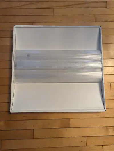 Measures 23" x 23 3/4" outside dimensions. Brand new, never used