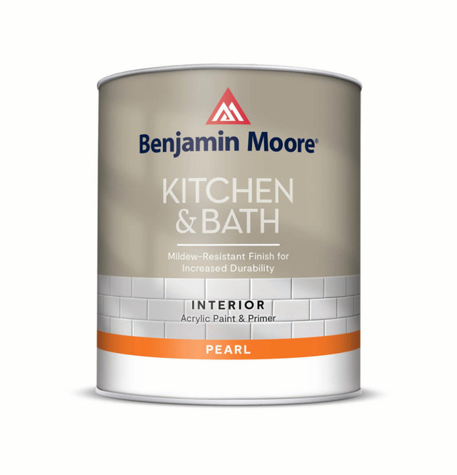 Benjamin Moore Kitchen & Bath Paint, Factory White *can tint! in Painting & Paint Supplies in City of Toronto