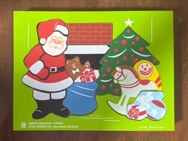 Lot of 5 Judy Instructo Vintage Wood  Puzzles in Toys & Games in Oakville / Halton Region - Image 3