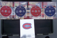 4 DVD 100 ANS CANADIENS DE MONTRÉAL-100 YEARS MONTREAL CANADIENS