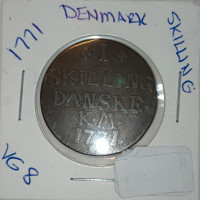 1771 Denmark Skilling 