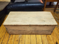 Antique Pine Chest / Blanket box - $75 obo !!