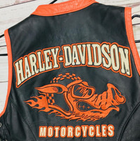 Rare Women’s Large Harley-Davidson Road Hog Vest