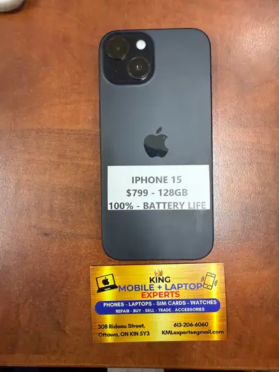 iPhone 15 like new, View more