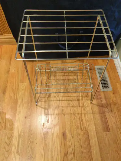 Height 24 inches Width 19 inches at bottom 17 3/4 inch at top Depth 14 inches at top 15 inches at bo...
