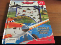 Disney PLANES bubble magnet book