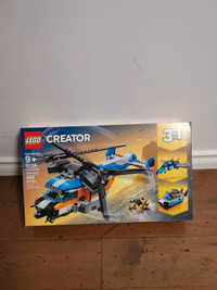 BNIB Lego 31096 Twin Rotor Helicopter 