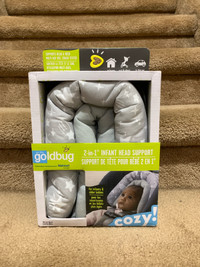 Goldbug 2in1 Infant Head Support-BRAND NEW-PLEASE READ AD