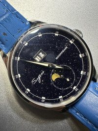 Sugges moonphase big date star dial automatic watch 