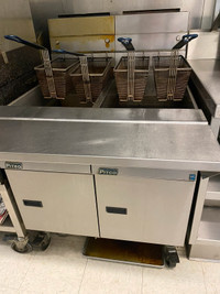 Commercial Natural Gas Deep Fryer