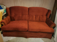 Used Burgundy Red Couch