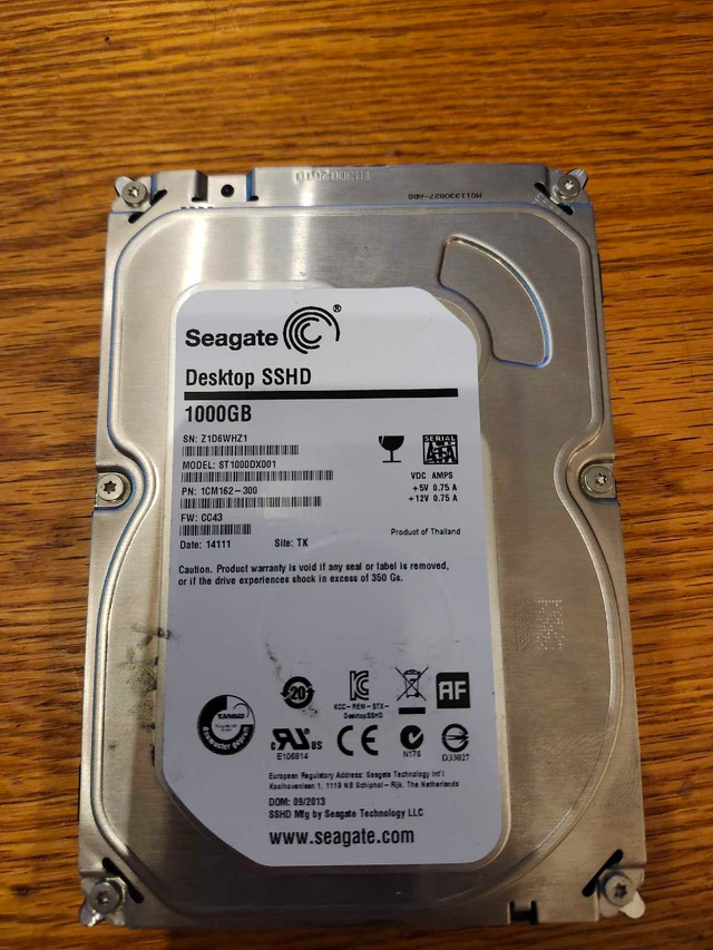 1 tb HDD in System Components in Saskatoon