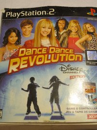 PS2 PLAYSTATION 2 DANCE DANCE REVOLUTION DISNEY CHANNEL EDITION