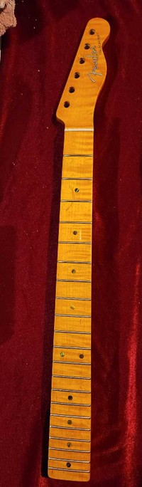 PENDING Flamed Maple Telecaster Style Neck 