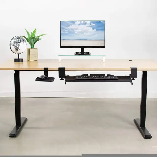 VIVO: Desk Clamp Adjustable Computer Mouse Pad64192110388610126