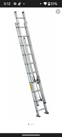Featherlight Aluminium Ladders.