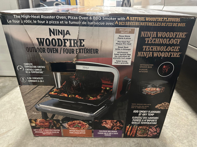NEW Ninja Woodfire™ 8-in-1 Electric Outdoor Oven in Stoves, Ovens & Ranges in Saskatoon - Image 4