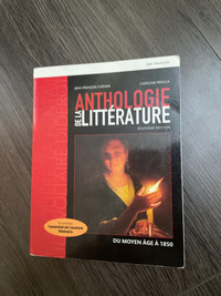 Anthologie de la littérature 