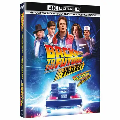 Hello all you movie fans! Here I have for sale the classic sci-fi comedy movie series Back to the Fu...