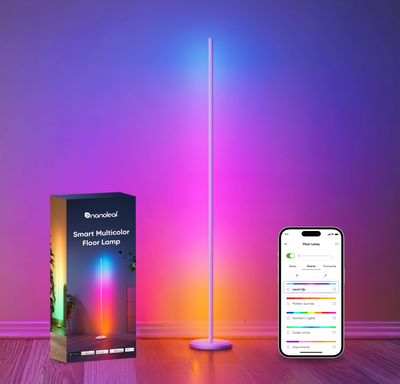 Smart Floor LED Lamp Alexa Music Sync RGBTW, View more