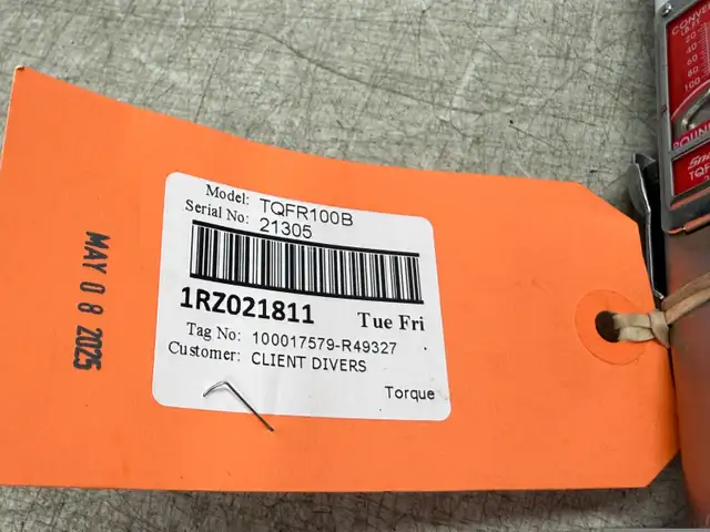 Torque Wrench Snap-On 3/8 Drive Flex Head 20-100 ft-lb TQFR100B in Hand Tools in Drummondville - Image 7
