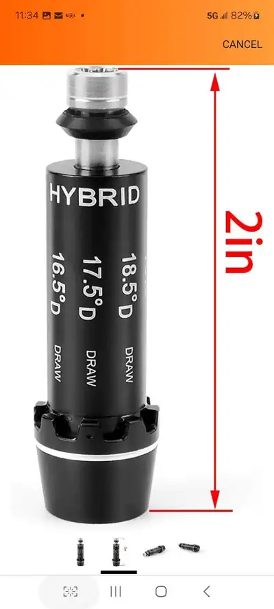 Golf Club Connector, Aluminum Alloy Golf Shaft Adapter Sleeve Wo, View more