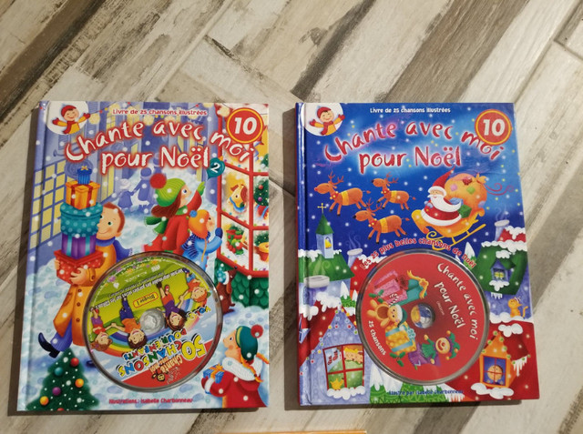 livres avec cd Noel enfants dans Livres jeunesse et ados  à Saguenay