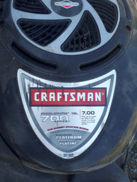 *** NEW PRICE!! Craftsman 700 Platinum Self -Propelled lawnmower
