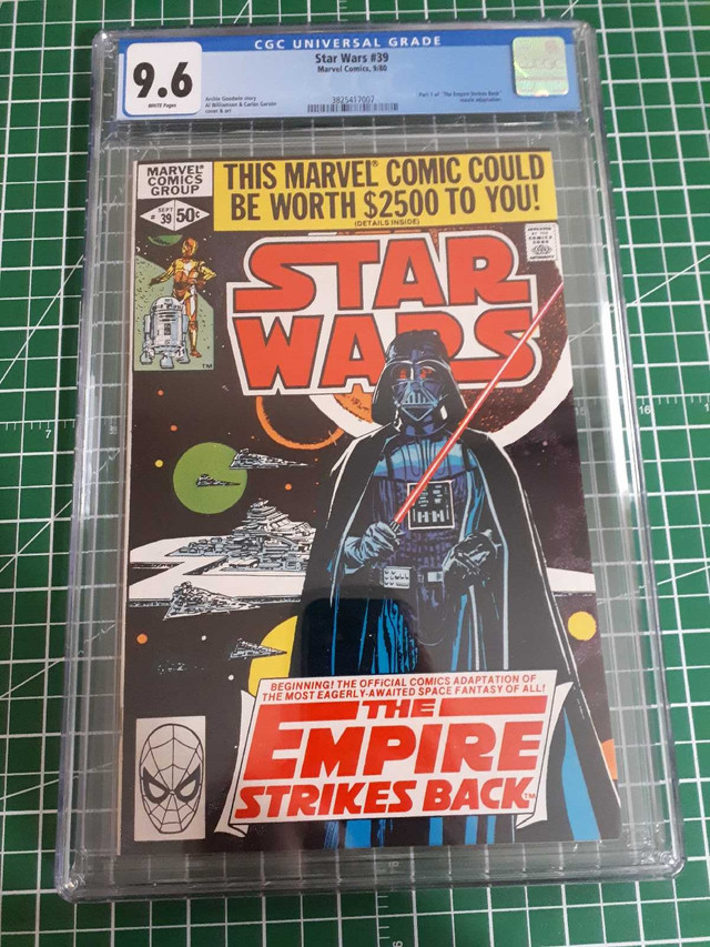 Star Wars #39 CGC 9.6 in Arts & Collectibles in Kingston