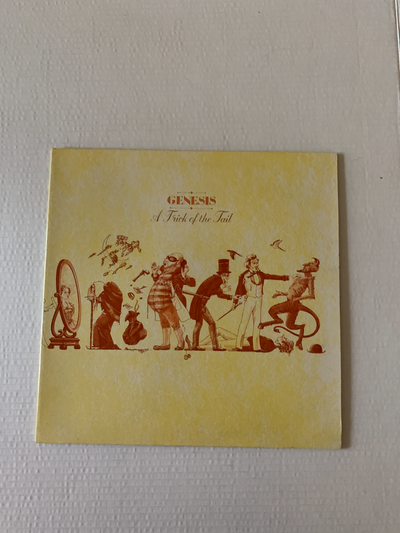 GENESIS / A TRICK OF THE TAIL VINTAGE FROM 1976 RECORD IS NEAR MINT NM- COVER IS NEAR MINT NM-