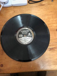 10 Inch EDISON   Record BEST OFFER OVER $20