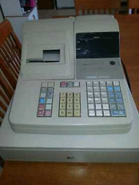 Cash register - Sharp er a430, 2 Tape Receipt Printers, excelle