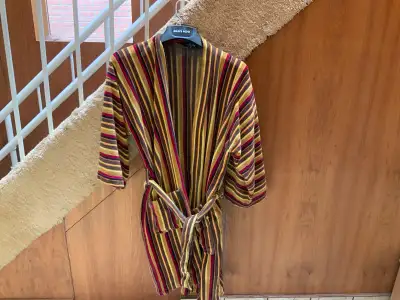 Men’s Warm velour housecoat size medium, View more