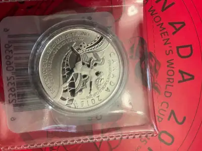 Canada $20 Silver .9999 Coin Women’s World Cup 2015, View more